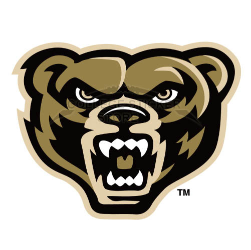 Personal Oakland Golden Grizzlies Iron-on Transfers (Wall Stickers)NO.5736